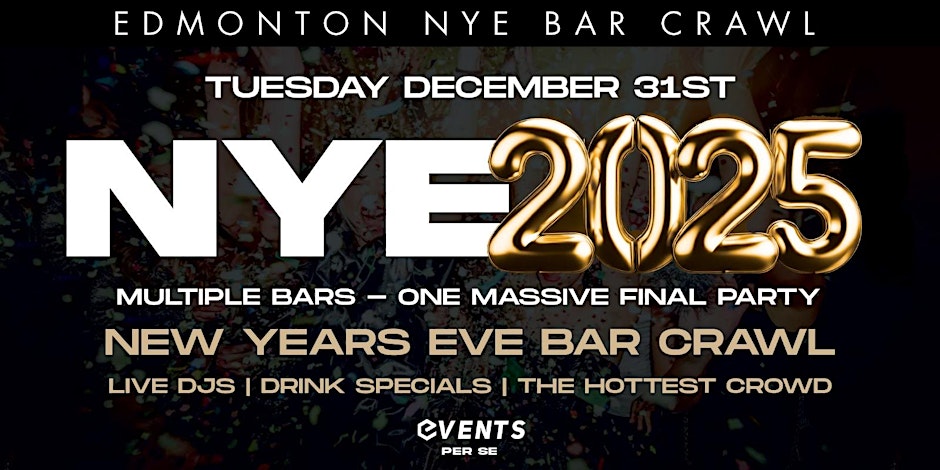 Edmonton NYE bar crawl